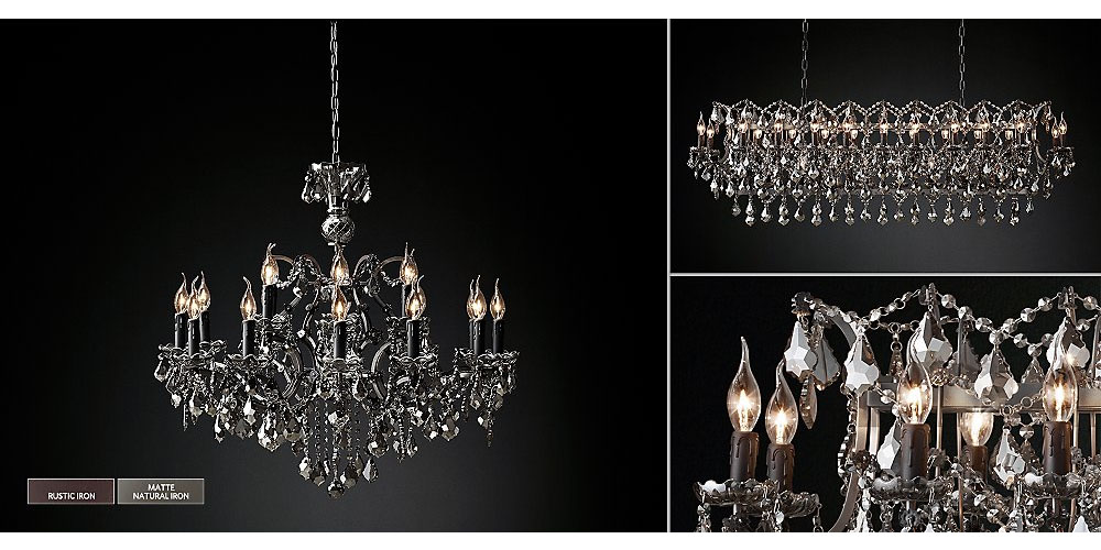 5 Types of crystal chandeliers on the market