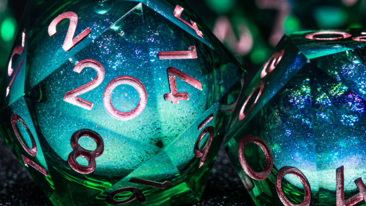 Can You Describe Some Major Types of the Hand-Painted Dice?